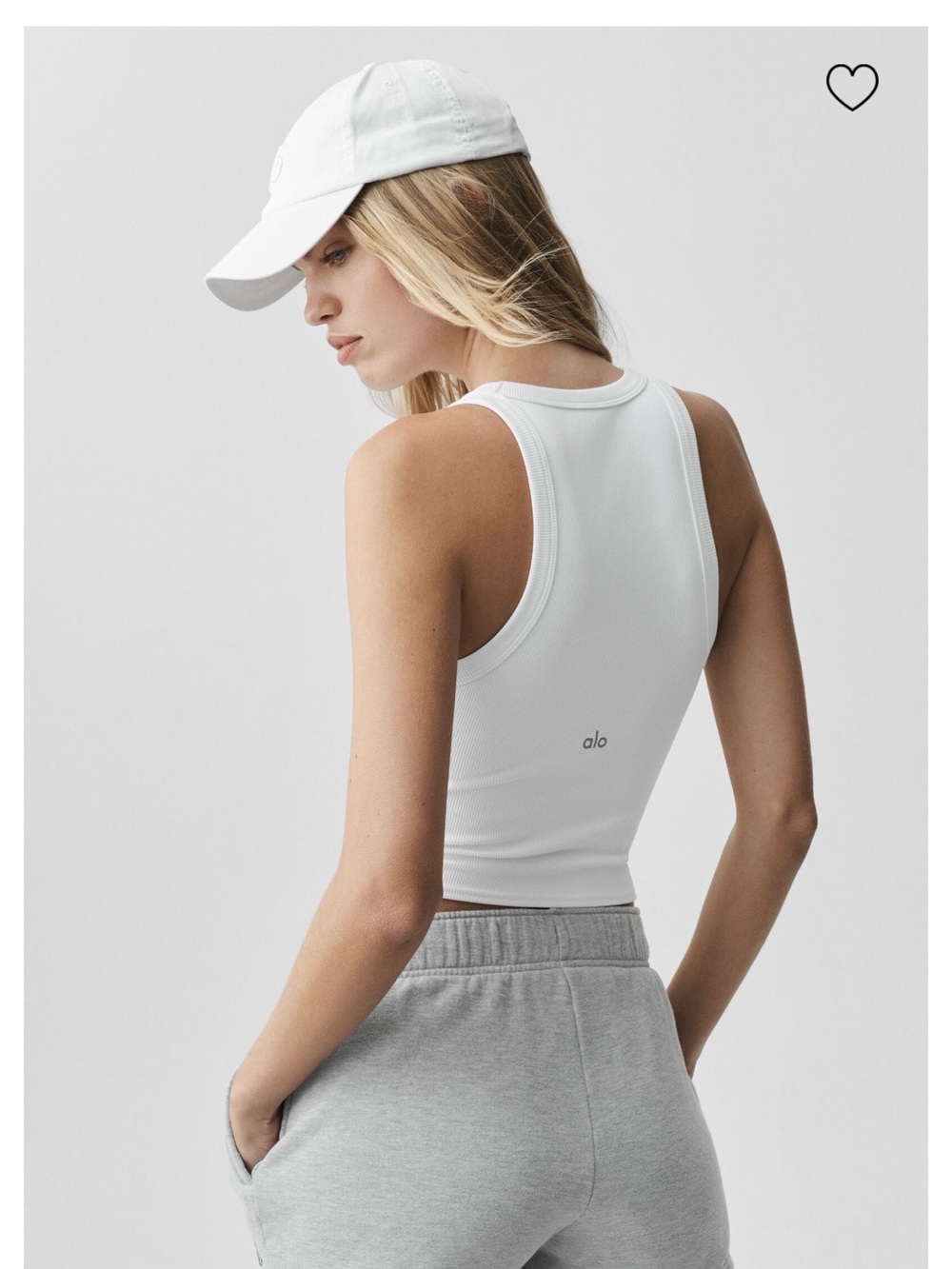 [ALO] Goddess Ribbed Go-To Tank - Picture 6 of 7